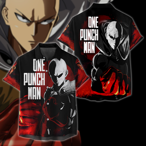 One Punch Man 3D All Over Print T-shirt Tank Top Zip Hoodie Pullover Hoodie Hawaiian Shirt Beach Shorts Jogger Hawaiian Shirt S 