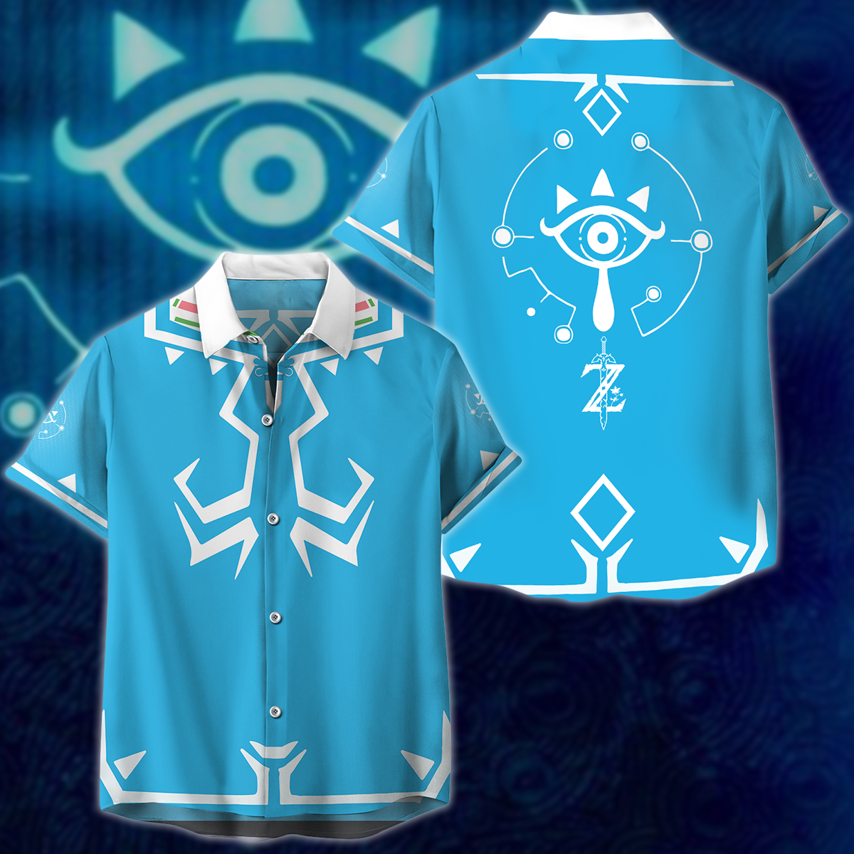 The legend of Zelda Breath of the Wild Cosplay Video Game 3D All Over Print T-shirt Tank Top Zip Hoodie Pullover Hoodie Hawaiian Shirt Beach Shorts Jogger Hawaiian Shirt