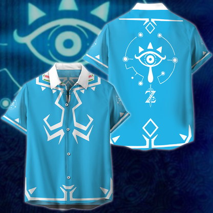 The legend of Zelda Breath of the Wild Cosplay Video Game 3D All Over Print T-shirt Tank Top Zip Hoodie Pullover Hoodie Hawaiian Shirt Beach Shorts Jogger Hawaiian Shirt