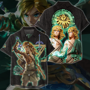 The Legend of Zelda: Tears of the Kingdom Video Game 3D All Over Printed T-shirt Tank Top Zip Hoodie Pullover Hoodie Hawaiian Shirt Beach Shorts Jogger Hawaiian Shirt S 