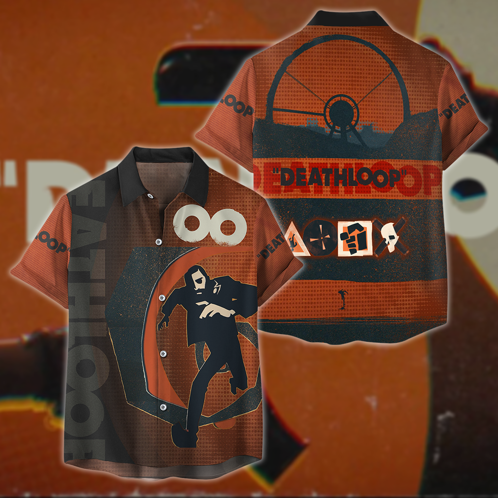 Deathloop 3D All Over Print T-shirt Tank Top Zip Hoodie Pullover Hoodie Hawaiian Shirt Beach Shorts Jogger Hawaiian Shirt