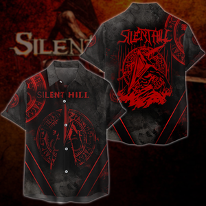 Silent Hill Video Game 3D All Over Printed T-shirt Tank Top Zip Hoodie Pullover Hoodie Hawaiian Shirt Beach Shorts Jogger Hawaiian Shirt S 