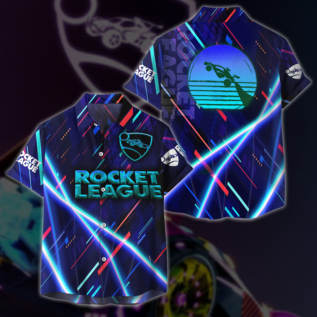 Rocket League All Over Print T-shirt Tank Top Zip Hoodie Pullover Hoodie Hawaiian Shirt Hawaiian Shirt