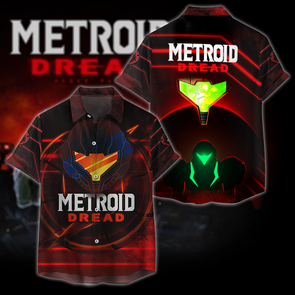 Metroid Dread All Over Print T-shirt Tank Top Zip Hoodie Pullover Hoodie Hawaiian Shirt Beach Shorts Jogger Hawaiian Shirt