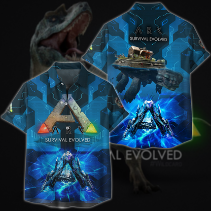 ARK: Survival Evolved Video Game 3D All Over Printed T-shirt Tank Top Zip Hoodie Pullover Hoodie Hawaiian Shirt Beach Shorts Jogger Hawaiian Shirt