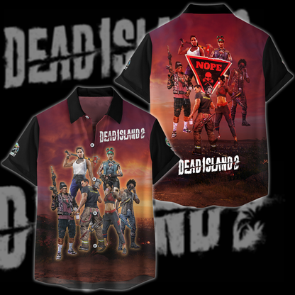 Dead Island 2 Video Game 3D All Over Printed T-shirt Tank Top Zip Hoodie Pullover Hoodie Hawaiian Shirt Beach Shorts Jogger Hawaiian Shirt