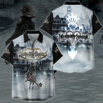 Kingdom Hearts: Missing Link Video Game 3D All Over Printed T-shirt Tank Top Zip Hoodie Pullover Hoodie Hawaiian Shirt Beach Shorts Jogger Hawaiian Shirt