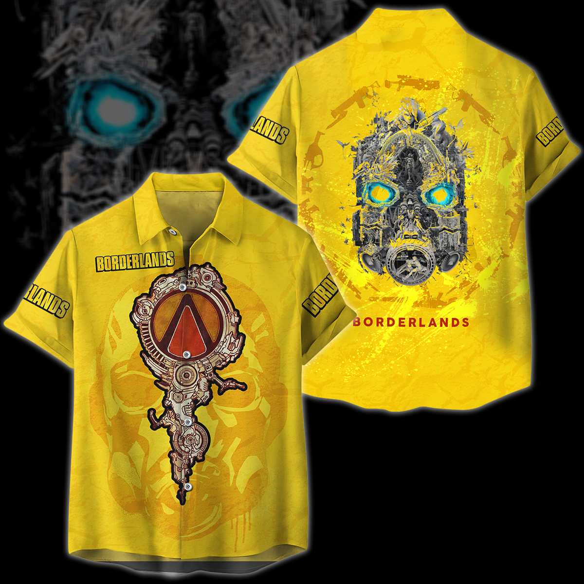 Borderlands Video Game 3D All Over Printed T-shirt Tank Top Zip Hoodie Pullover Hoodie Hawaiian Shirt Beach Shorts Jogger Hawaiian Shirt