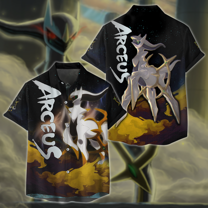 Pokémon Legends: Arceus 3D All Over Print T-shirt Tank Top Zip Hoodie Pullover Hoodie Hawaiian Shirt Beach Shorts Jogger Hawaiian Shirt