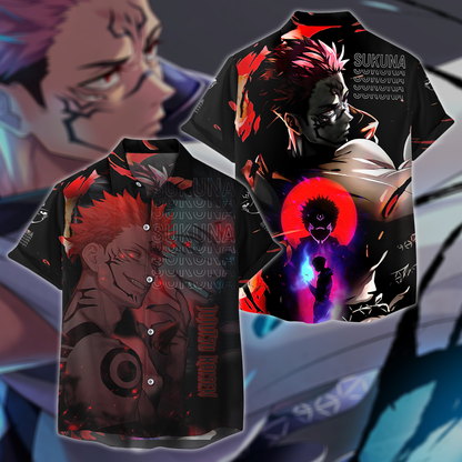 Jujutsu Kaisen 3D All Over Print T-shirt Tank Top Zip Hoodie Pullover Hoodie Hawaiian Shirt Beach Shorts Jogger Hawaiian Shirt