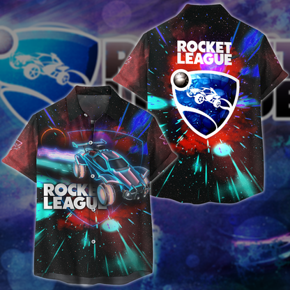 Rocket League Video Game 3D All Over Print T-shirt Tank Top Zip Hoodie Pullover Hoodie Hawaiian Shirt Beach Shorts Jogger Hawaiian Shirt