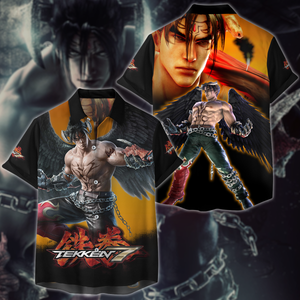 Tekken 7 Video Game 3D All Over Print T-shirt Tank Top Zip Hoodie Pullover Hoodie Hawaiian Shirt Beach Shorts Jogger Hawaiian Shirt S 