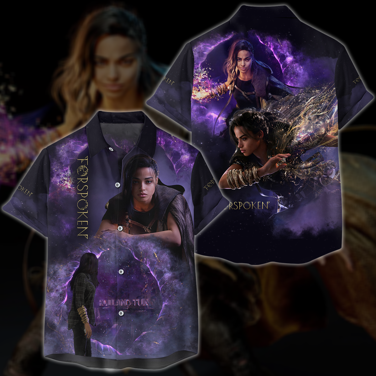 Forspoken Video Game 3D All Over Printed T-shirt Tank Top Zip Hoodie Pullover Hoodie Hawaiian Shirt Beach Shorts Jogger Hawaiian Shirt