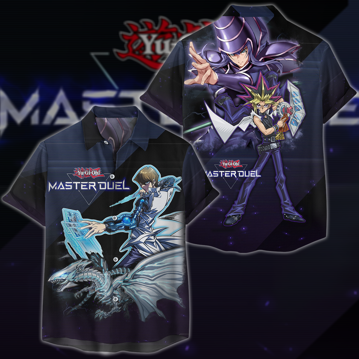 Yu-Gi-Oh! Master Duel Video Game 3D All Over Printed T-shirt Tank Top Zip Hoodie Pullover Hoodie Hawaiian Shirt Beach Shorts Jogger Hawaiian Shirt