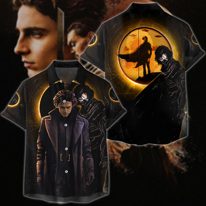 Dune 3D All Over Print T-shirt Tank Top Zip Hoodie Pullover Hoodie Hawaiian Shirt Beach Shorts Jogger Hawaiian Shirt