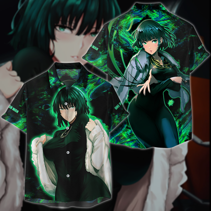 One Punch Man Fubuki 3D All Over Print T-shirt Tank Top Zip Hoodie Pullover Hoodie Hawaiian Shirt Beach Shorts Jogger Hawaiian Shirt