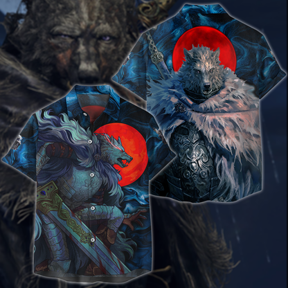 Elden Ring Blaidd Video Game 3D All Over Print T-shirt Tank Top Zip Hoodie Pullover Hoodie Hawaiian Shirt Beach Shorts Jogger Hawaiian Shirt