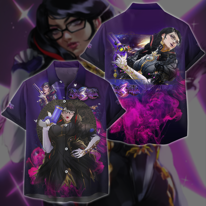 Bayonetta 3 Video Game 3D All Over Print T-shirt Tank Top Zip Hoodie Pullover Hoodie Hawaiian Shirt Beach Shorts Jogger Hawaiian Shirt