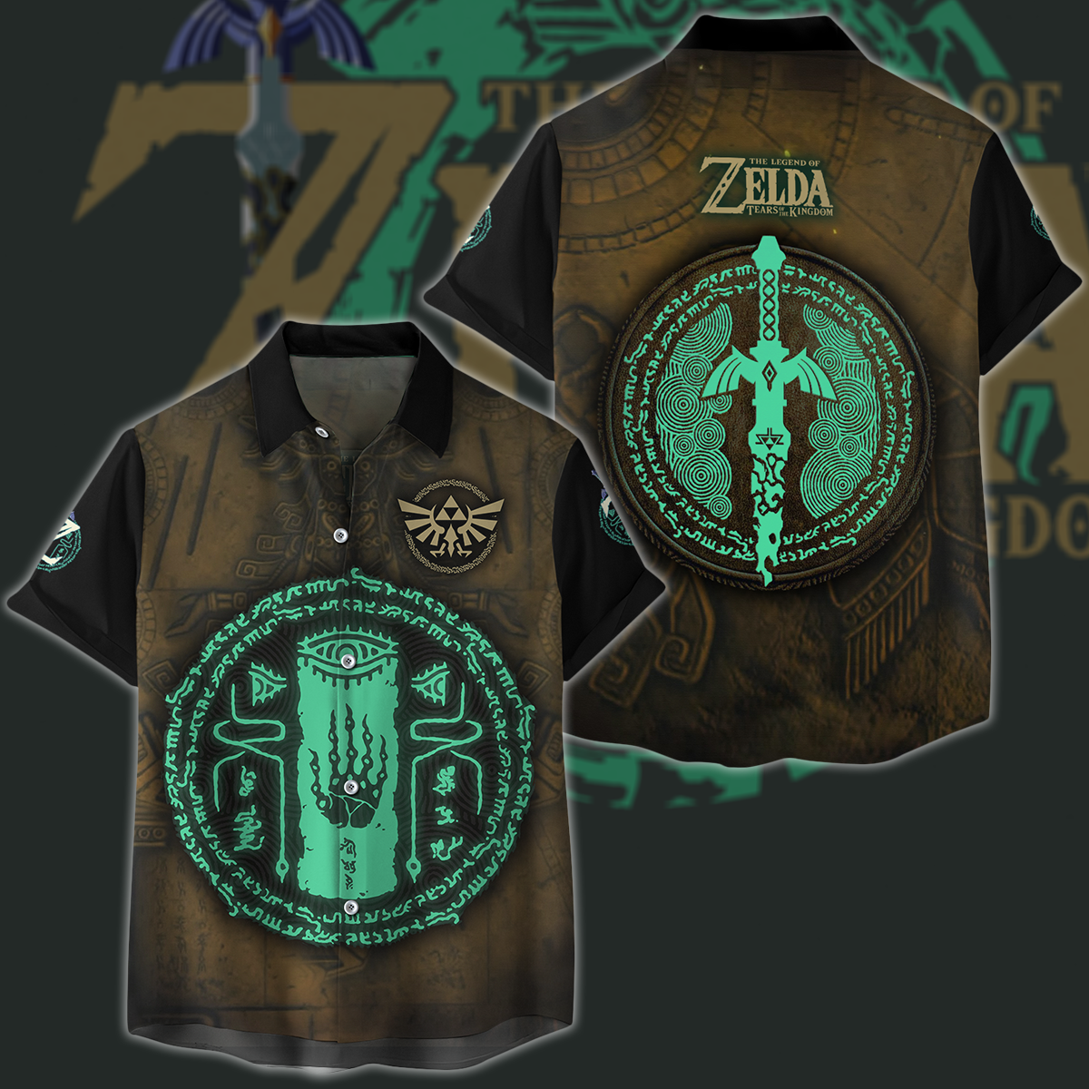 The Legend of Zelda: Tears of the Kingdom Video Game 3D All Over Printed T-shirt Tank Top Zip Hoodie Pullover Hoodie Hawaiian Shirt Beach Shorts Jogger Hawaiian Shirt