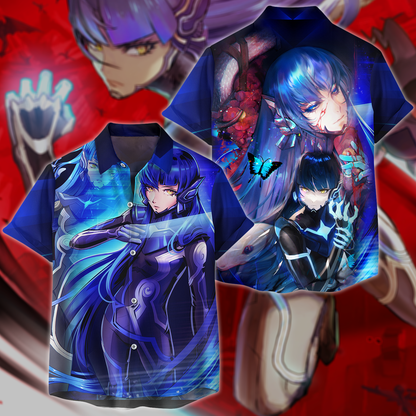 Shin Megami Tensei V Video Game 3D All Over Print T-shirt Tank Top Zip Hoodie Pullover Hoodie Hawaiian Shirt Beach Shorts Jogger Hawaiian Shirt