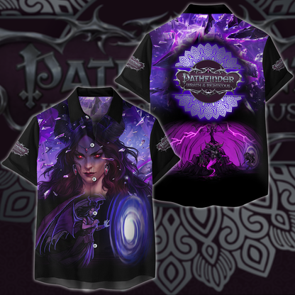 Pathfinder: Wrath of the Righteous Video Game 3D All Over Printed T-shirt Tank Top Zip Hoodie Pullover Hoodie Hawaiian Shirt Beach Shorts Jogger Hawaiian Shirt