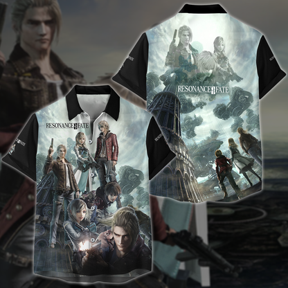 Resonance of Fate Video Game 3D All Over Printed T-shirt Tank Top Zip Hoodie Pullover Hoodie Hawaiian Shirt Beach Shorts Jogger Hawaiian Shirt