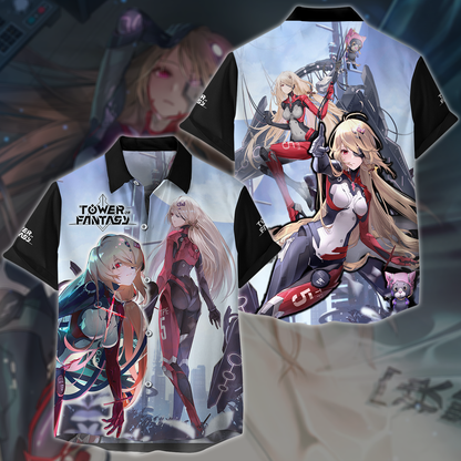 Tower Of Fantasy Video Game 3D All Over Printed T-shirt Tank Top Zip Hoodie Pullover Hoodie Hawaiian Shirt Beach Shorts Jogger Hawaiian Shirt