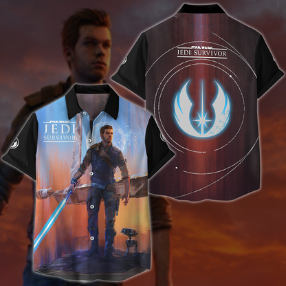 Star Wars Jedi Survivor Video Game 3D All Over Printed T-shirt Tank Top Zip Hoodie Pullover Hoodie Hawaiian Shirt Beach Shorts Jogger Hawaiian Shirt