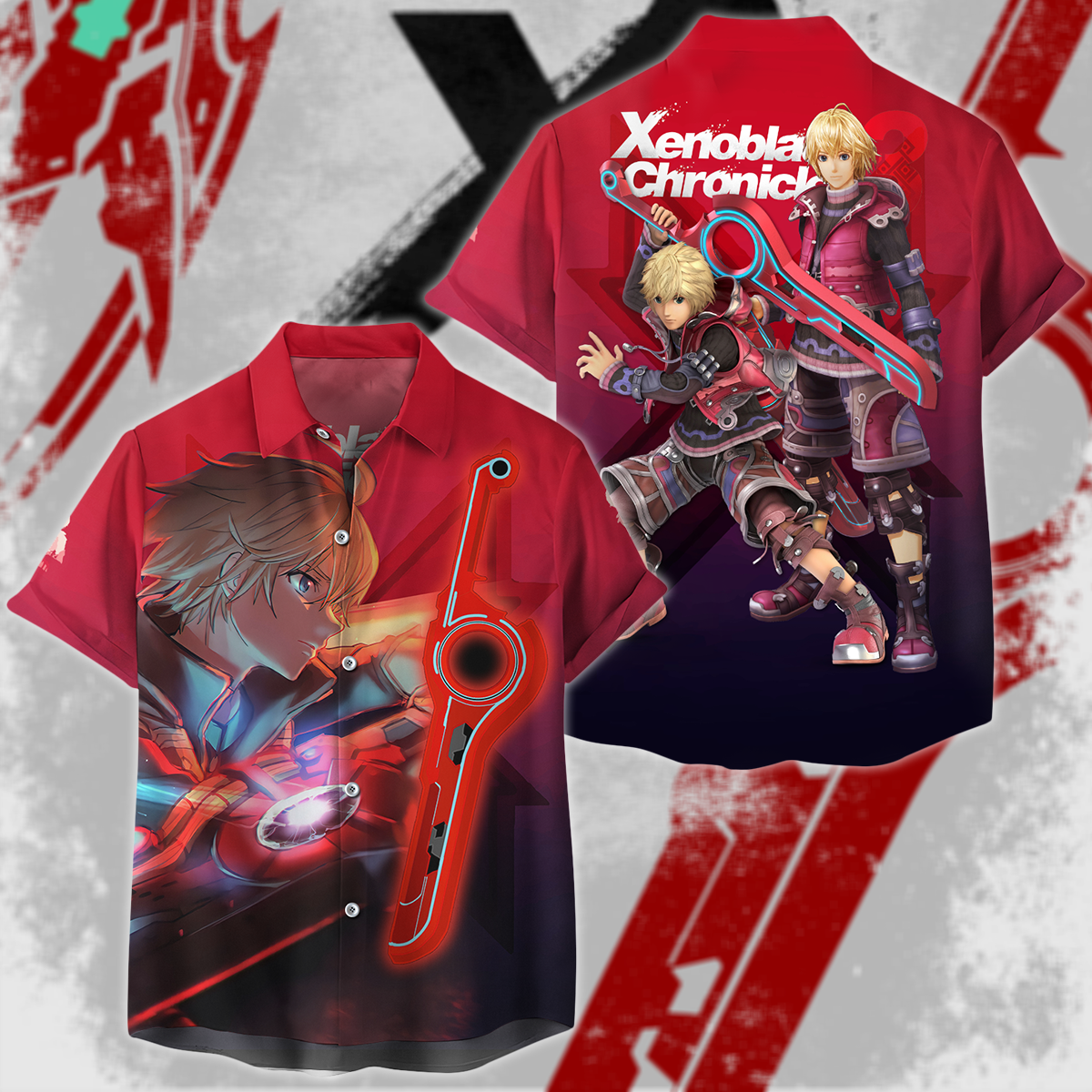 Xenoblade Chronicles 3 Video Game 3D All Over Print T-shirt Tank Top Zip Hoodie Pullover Hoodie Hawaiian Shirt Beach Shorts Jogger Hawaiian Shirt