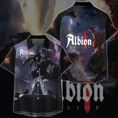 Albion Online Video Game 3D All Over Printed T-shirt Tank Top Zip Hoodie Pullover Hoodie Hawaiian Shirt Beach Shorts Jogger Hawaiian Shirt