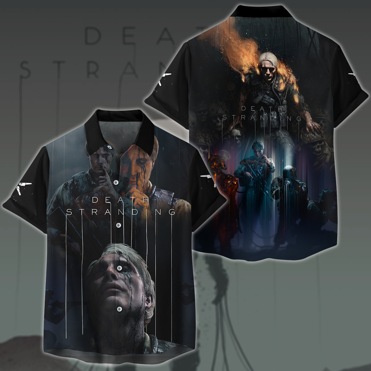 Death Stranding Video Game 3D All Over Print T-shirt Tank Top Zip Hoodie Pullover Hoodie Hawaiian Shirt Beach Shorts Jogger Hawaiian Shirt