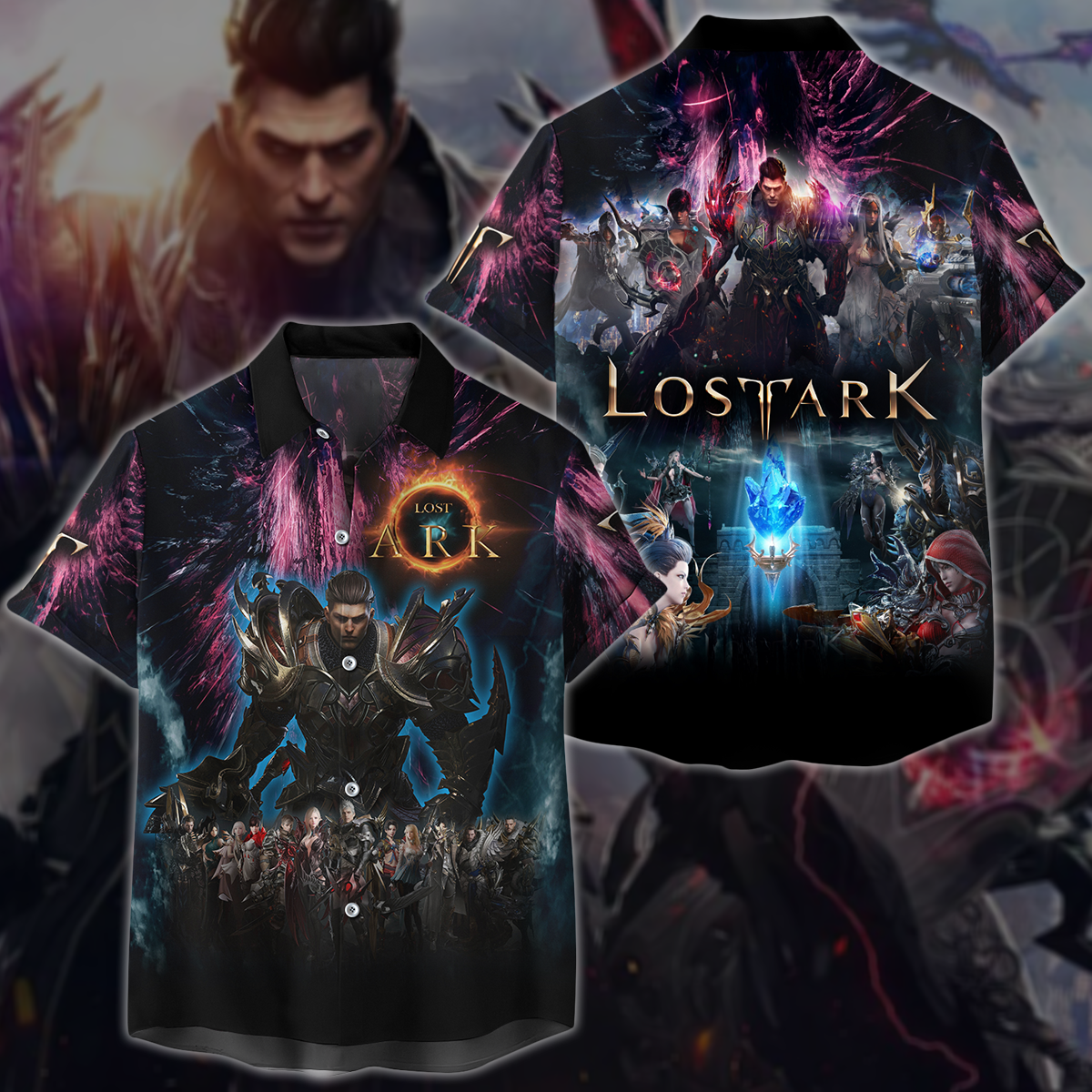 Lost Ark Video Game 3D All Over Printed T-shirt Tank Top Zip Hoodie Pullover Hoodie Hawaiian Shirt Beach Shorts Jogger Hawaiian Shirt