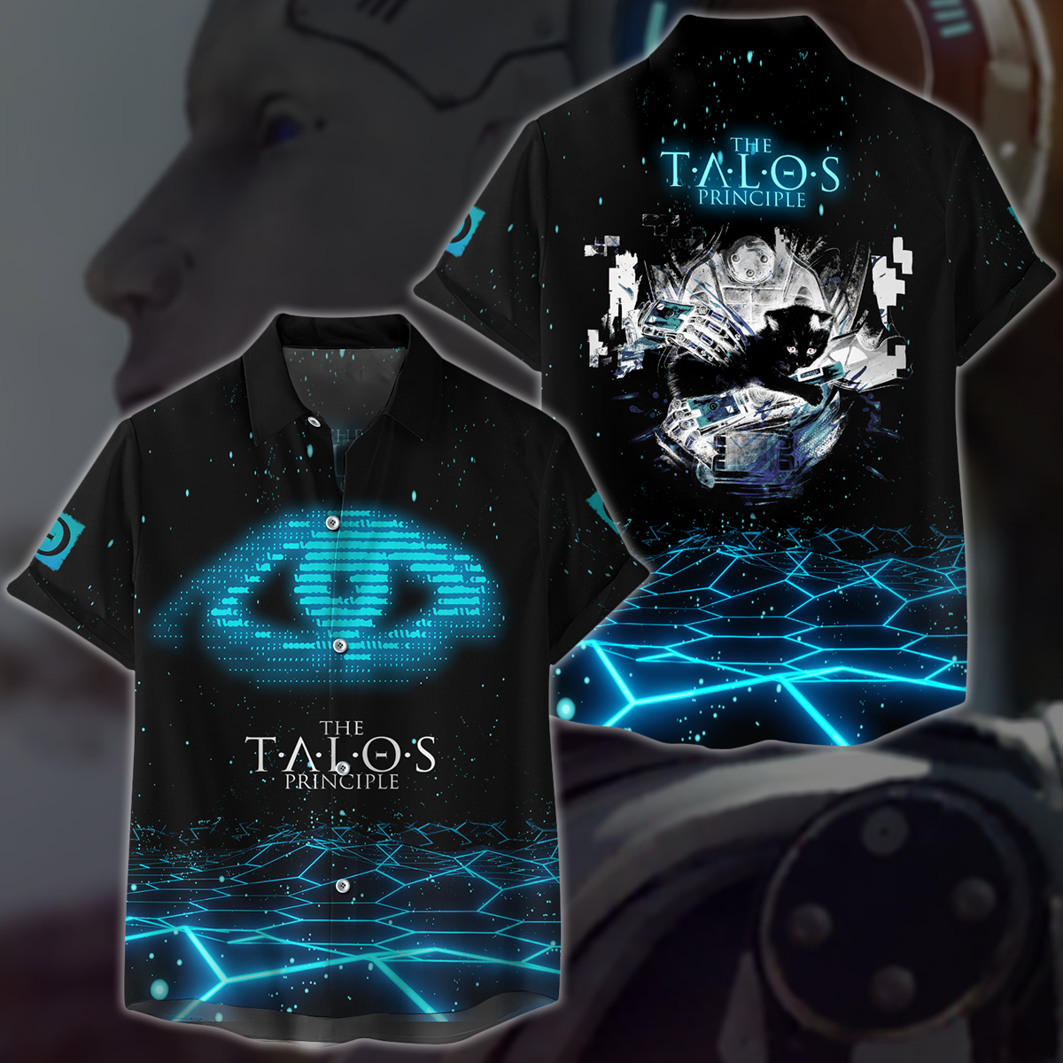 The Talos Principle Video Game 3D All Over Printed T-shirt Tank Top Zip Hoodie Pullover Hoodie Hawaiian Shirt Beach Shorts Jogger Hawaiian Shirt