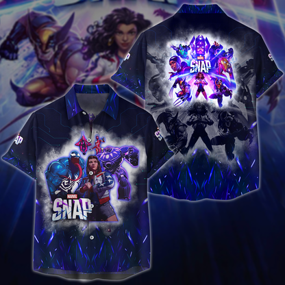 Marvel Snap Video Game 3D All Over Printed T-shirt Tank Top Zip Hoodie Pullover Hoodie Hawaiian Shirt Beach Shorts Jogger Hawaiian Shirt