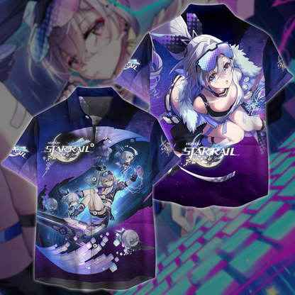Honkai Star Rail Video Game 3D All Over Printed T-shirt Tank Top Zip Hoodie Pullover Hoodie Hawaiian Shirt Beach Shorts Jogger Hawaiian Shirt