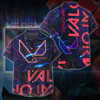 Valorant 3D All Over Print T-shirt Tank Top Zip Hoodie Pullover Hoodie Hawaiian Shirt Beach Shorts Jogger Hawaiian Shirt