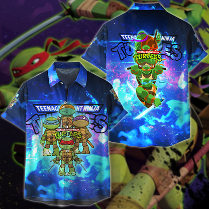 Teenage Mutant Ninja Turtle TMNT Video Game 3D All Over Print T-shirt Tank Top Zip Hoodie Pullover Hoodie Hawaiian Shirt Beach Shorts Jogger Hawaiian Shirt