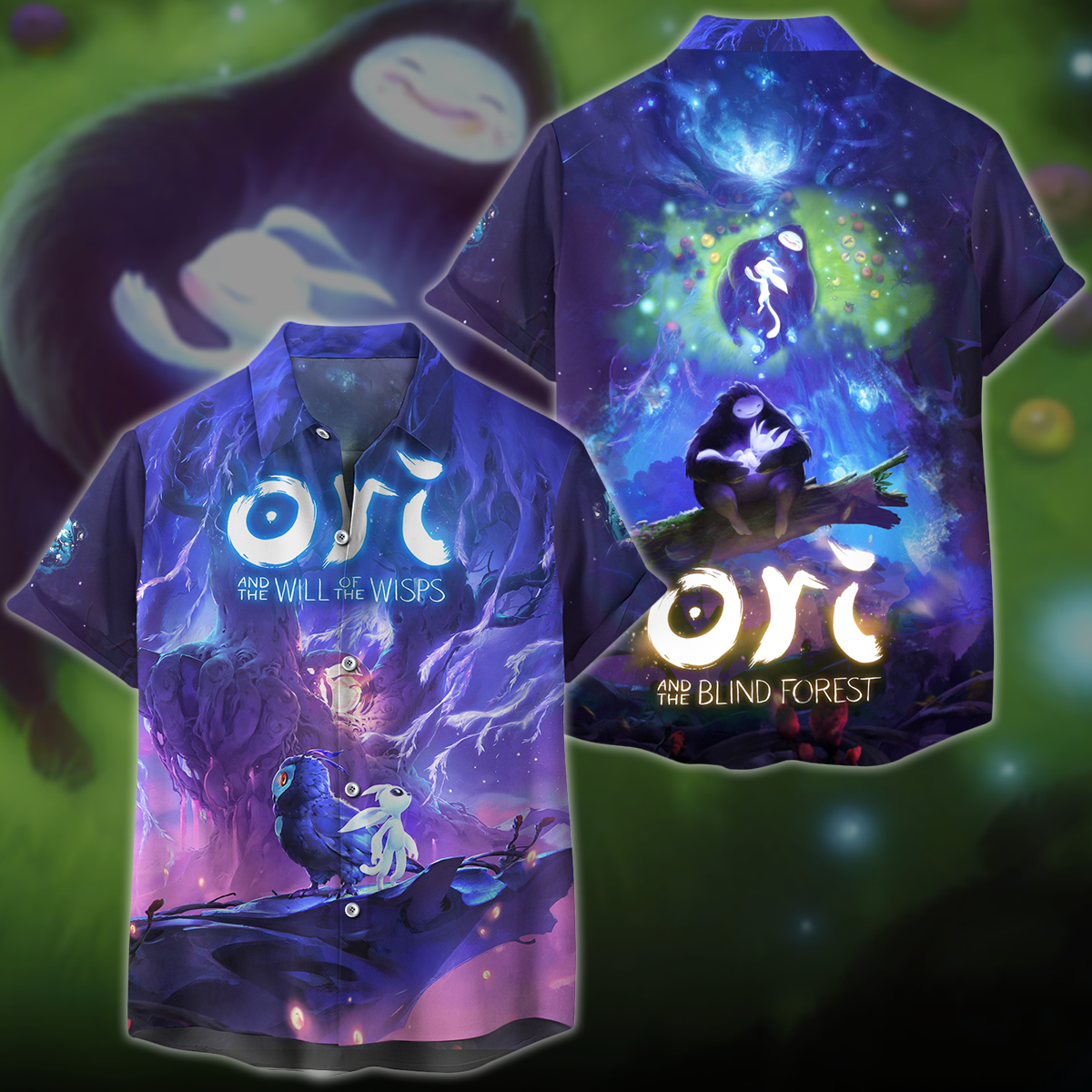 Ori and the Blind Forest Video Game 3D All Over Printed T-shirt Tank Top Zip Hoodie Pullover Hoodie Hawaiian Shirt Beach Shorts Jogger Hawaiian Shirt