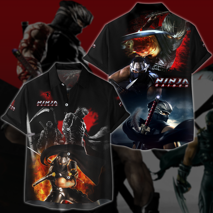 Ninja Gaiden Video Game 3D All Over Print T-shirt Tank Top Zip Hoodie Pullover Hoodie Hawaiian Shirt Beach Shorts Jogger Hawaiian Shirt