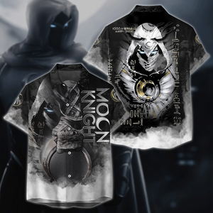 Marvel Moon Knight 3D All Over Print T-shirt Tank Top Zip Hoodie Pullover Hoodie Hawaiian Shirt Beach Shorts Jogger Hawaiian Shirt S 