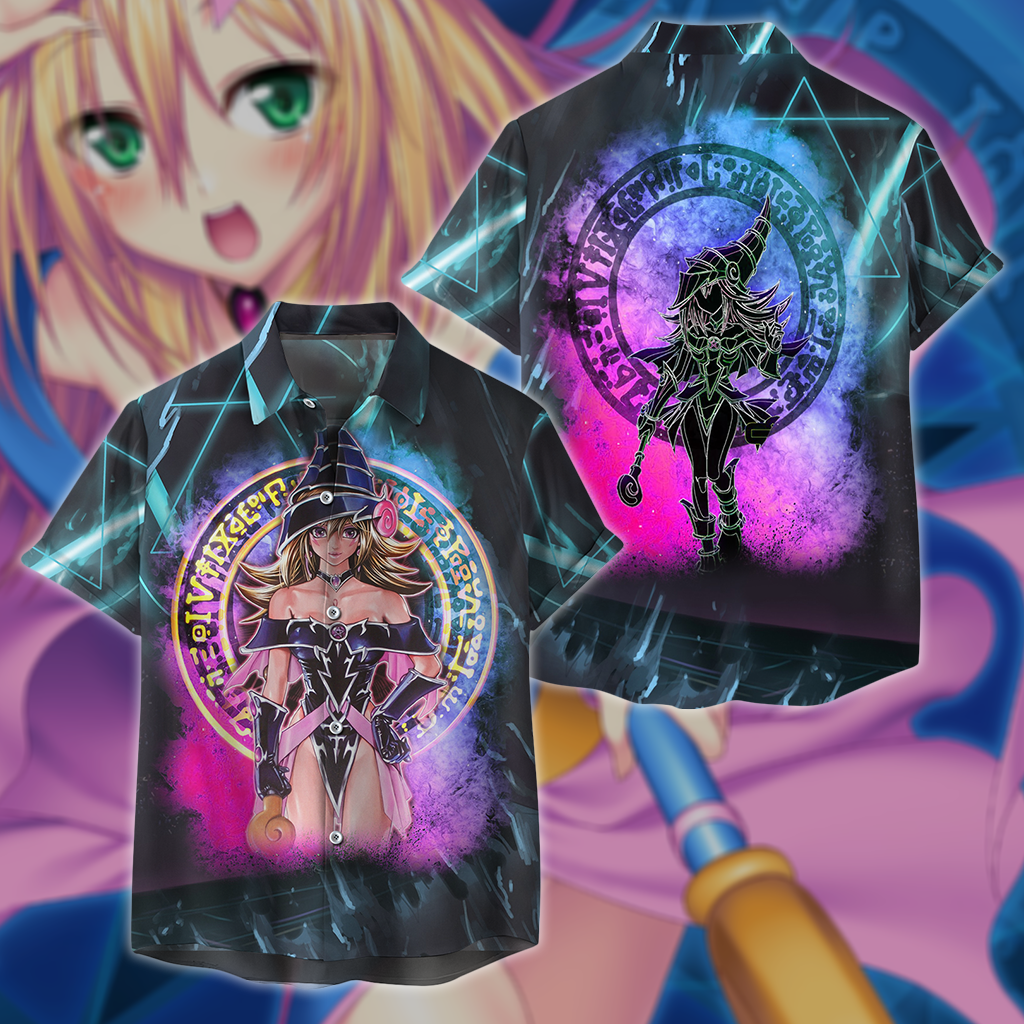 Yu-gi-oh! Dark Magician Girl 3D All Over Print T-shirt Tank Top Zip Hoodie Pullover Hoodie Hawaiian Shirt Beach Shorts Jogger Hawaiian Shirt
