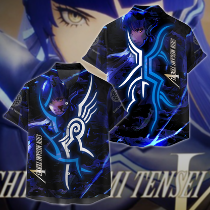 Shin Megami Tensei V 3D All Over Print T-shirt Tank Top Zip Hoodie Pullover Hoodie Hawaiian Shirt Beach Shorts Jogger Hawaiian Shirt