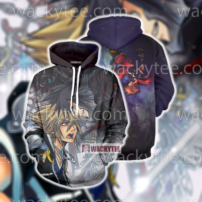 Kingdom Hearts Vanitas And Sora 3D T-shirt Hoodie