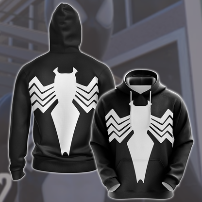 Spider-Man 2 Peter Parker Classic Black Suit Cosplay Video Game All Over Printed T-shirt Tank Top Zip Hoodie Pullover Hoodie Hawaiian Shirt Beach Shorts Joggers Hoodie