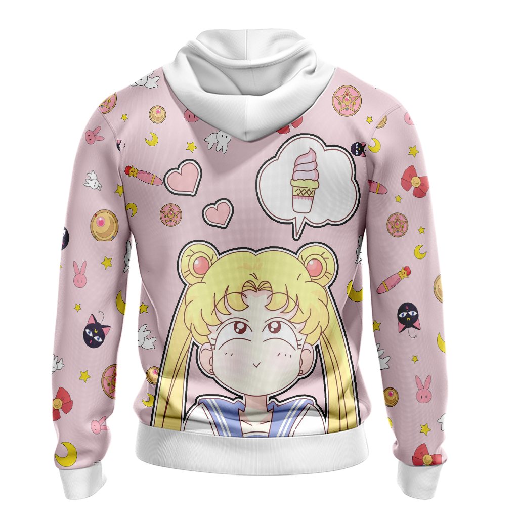 Sailor Moon Kawaii Unisex 3D T-shirt