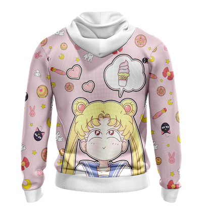 Sailor Moon Kawaii Unisex 3D T-shirt
