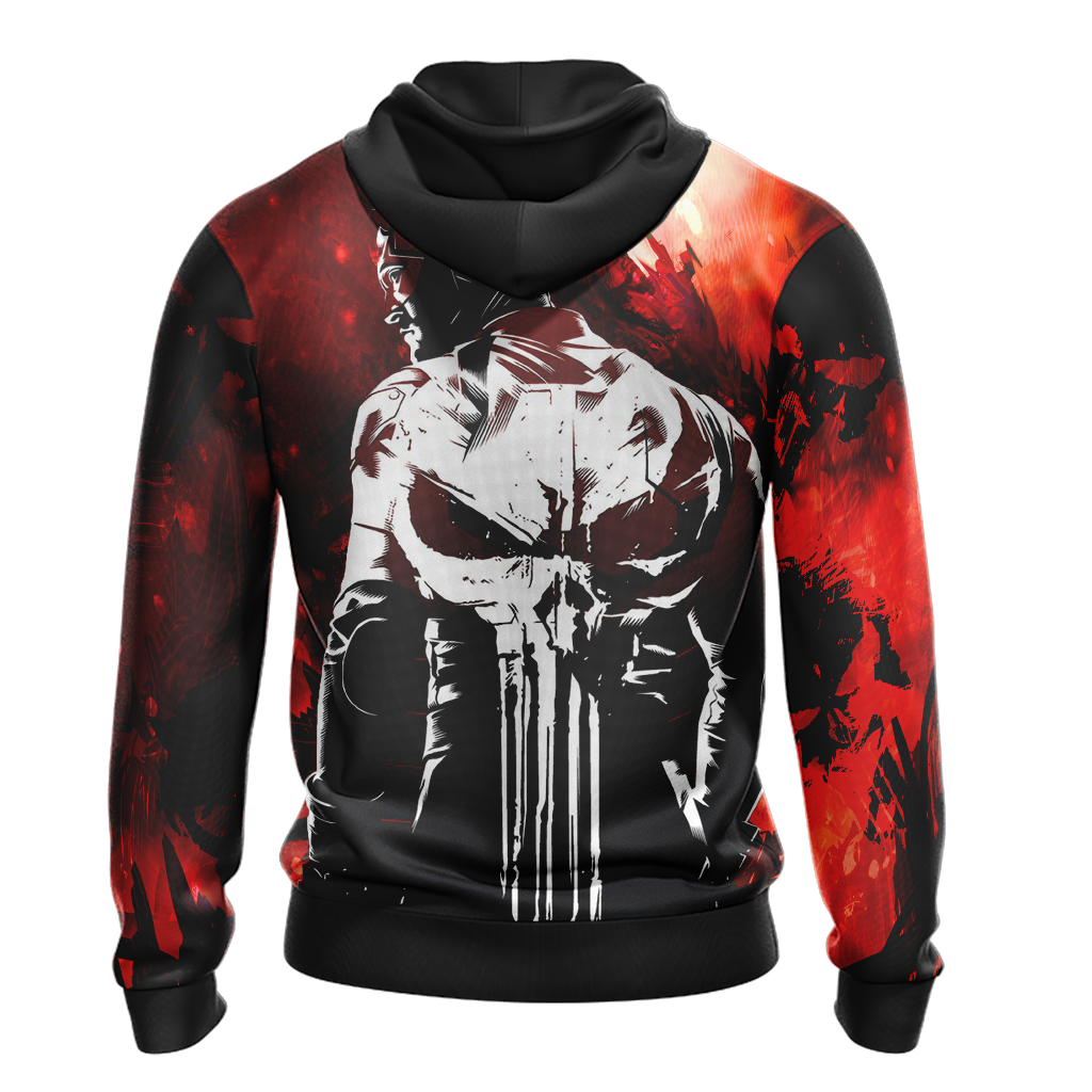 The Punisher Daredevil New Unisex 3D T-shirt