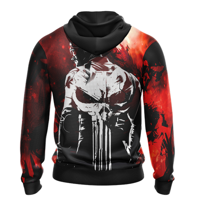 The Punisher Daredevil New Unisex 3D T-shirt