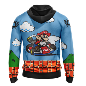 Mario Cart Unisex 3D T-shirt   