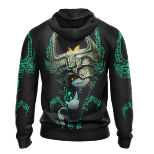 Legend of Zelda - Midna New Style Unisex Zip Up Hoodie   